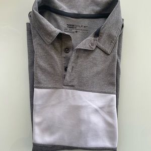 Nike mens dry fit golf shirt